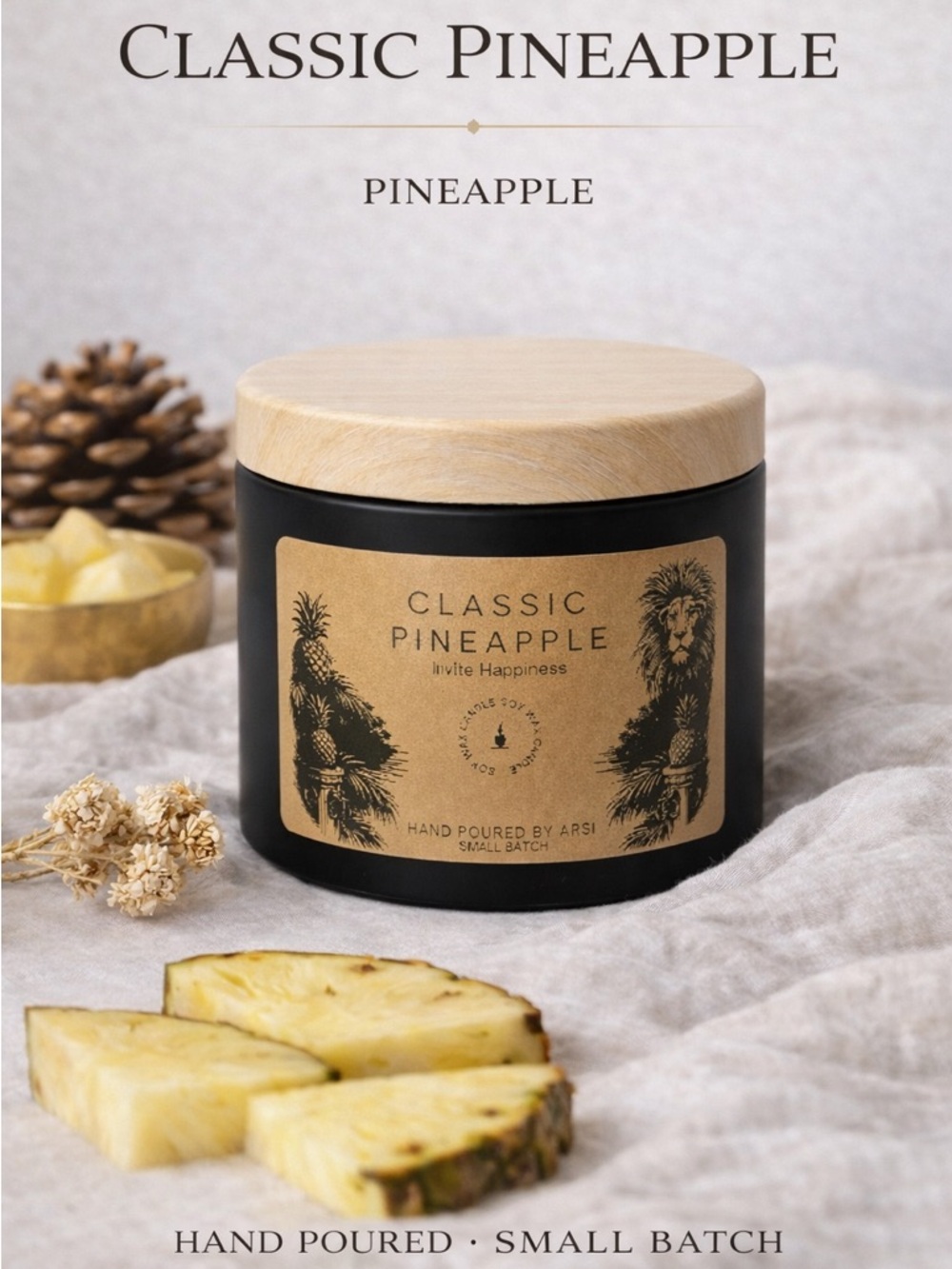Handmade Soy Candle Small
Batch 4oz 🕯️ - Picture 2 of 4